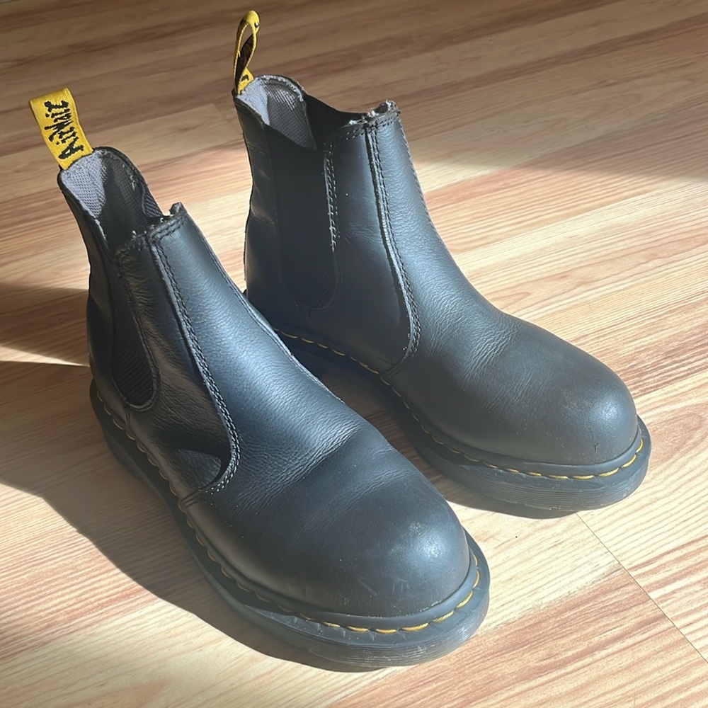 Dr. Martens Steel Toe Chelsea Boots